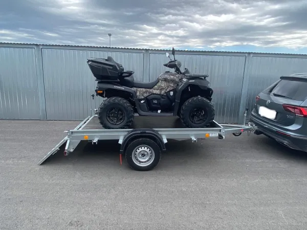 Transportanhänger ungebremst bis 750 kg **Pongratz L-PAT 300/16 U-K** zu mieten € 35, - pro Tag