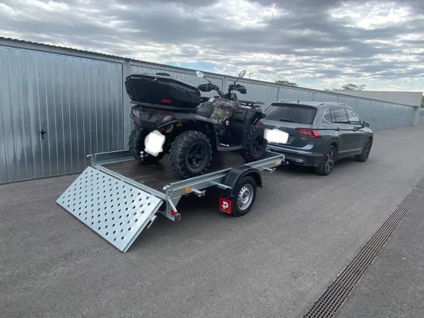 Transportanhänger ungebremst bis 750 kg **Pongratz L-PAT 300/16 U-K** zu mieten € 35, - pro Tag