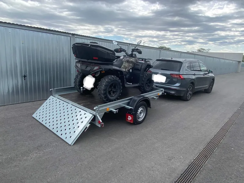 Transportanhänger ungebremst bis 750 kg **Pongratz L-PAT 300/16 U-K** zu mieten € 35, - pro Tag