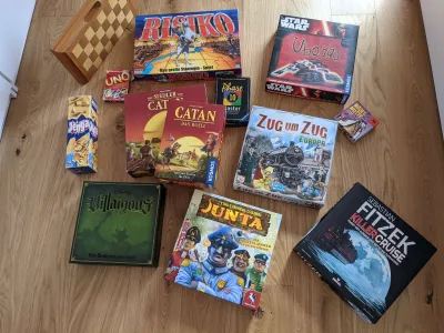 Diverse Brettspiele und Gesellschaftsspiele
