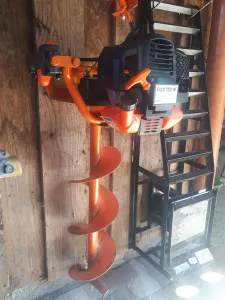 Erdbohrmaschine Benzin