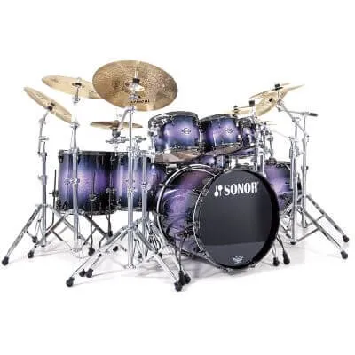 Schlagzeug Sonor 1001 22"BD 10" 12" 14" 16" Toms Snare und Zubehör