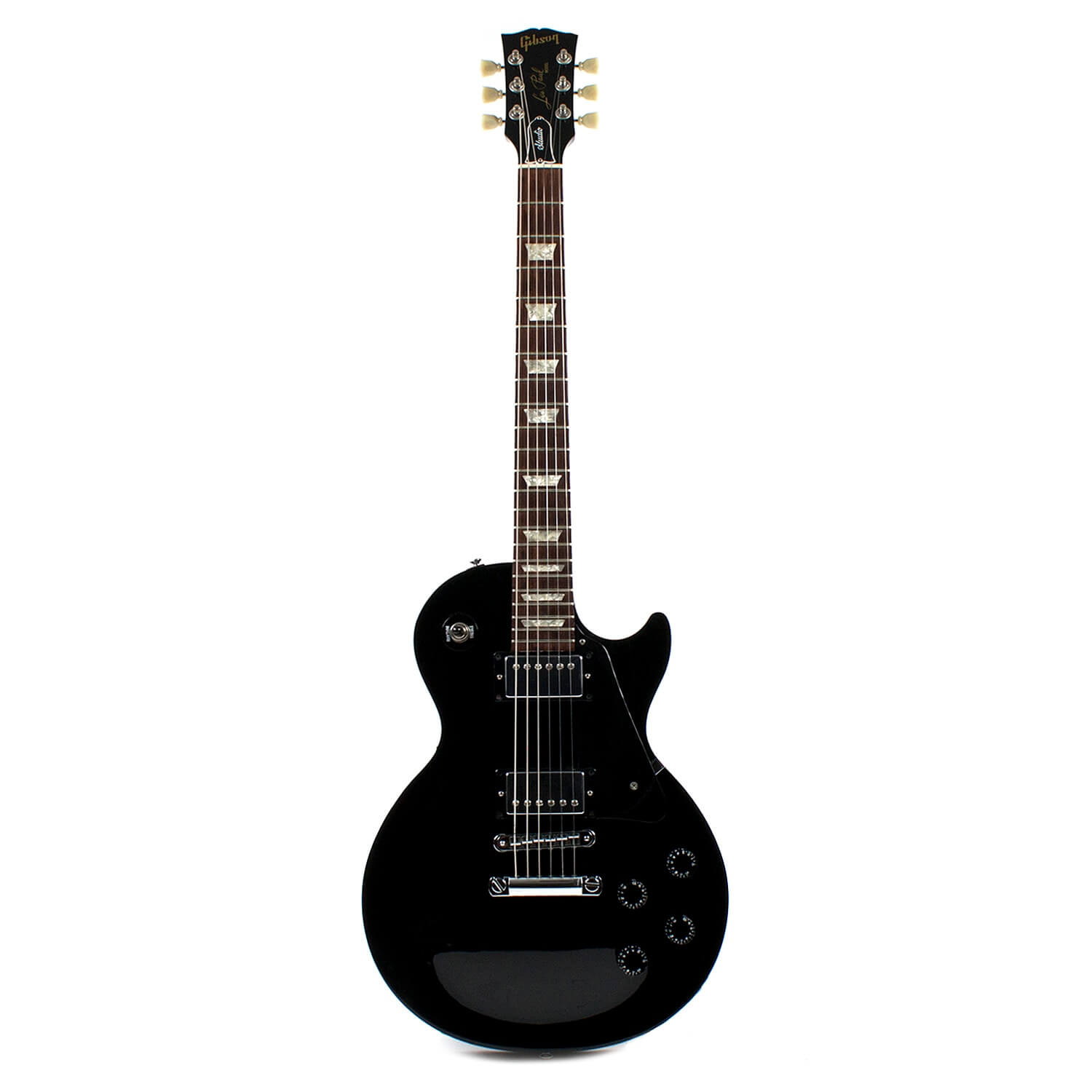 Gibson Les Paul Studio 1994 Black Chrome E Gitarre