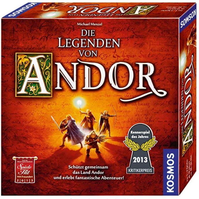 Gesellschaftsspiel / Brettspiel - Die Legenden von Andor