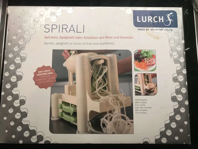 Lurch Spirali für Zoodles, Gemüsespiralen…