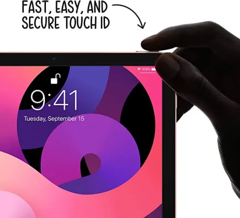 iPad Air 2020 mit Ladegerät und Apple Pencil 2