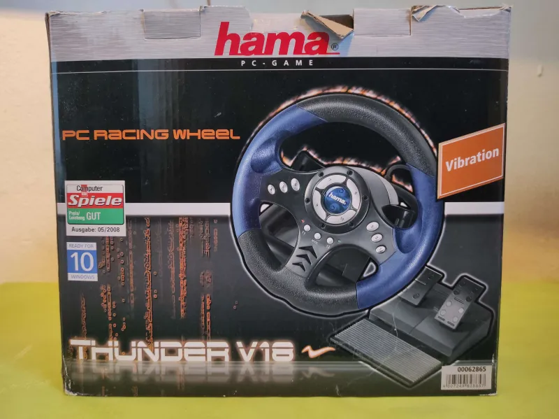 PC Gaming Lenkrad + Pedale