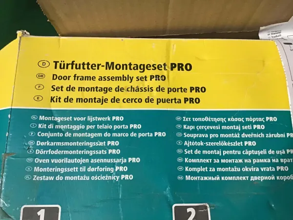 Türfuttter-Montageset Pro