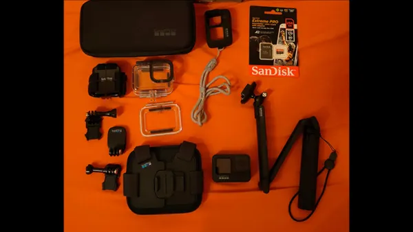 GoPro Hero 9 Black mit Zubehör