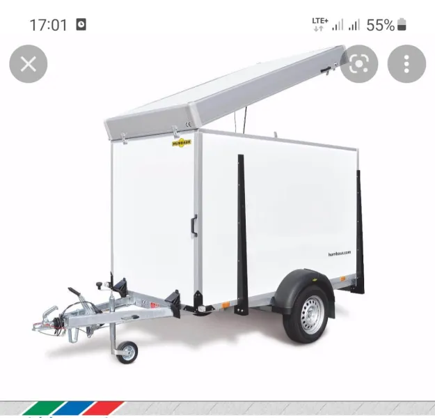 Anhänger Motorrad  Kofferanhänger