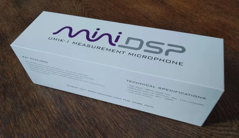 UMIK-1 kalibriertes Mikrofon zum Einmessen von Audiosystemen