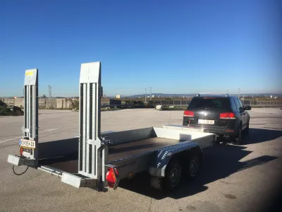 Baumaschinentransporter Humbaur 3.5 t