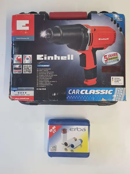 Reifen Wechsel DIY Angebot inkl Wagenheber + Schlagschrauber