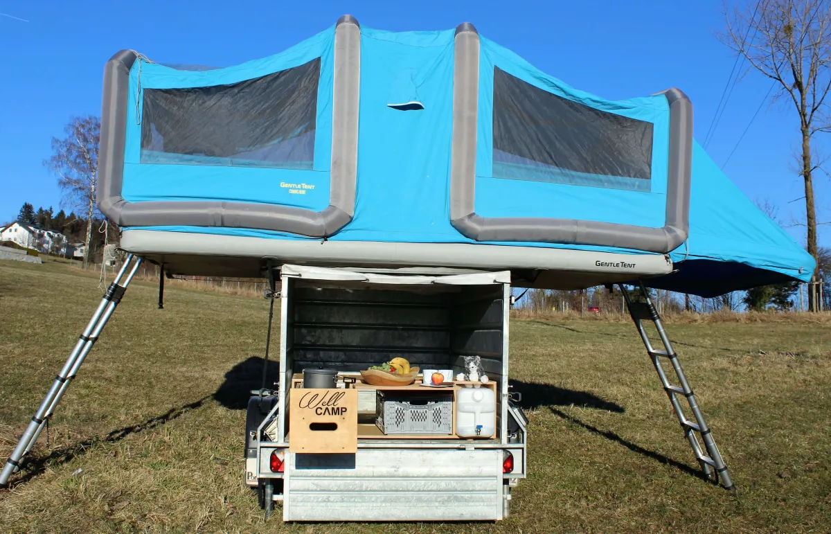 Dachzelt Camping Anhänger – Die bequeme Camping Alternative