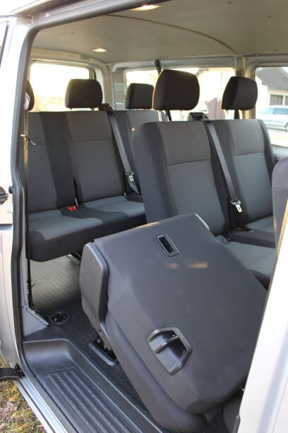 Kleinbus VW T6 9 Sitzer lang, mit Allrad, Klima, und Navi