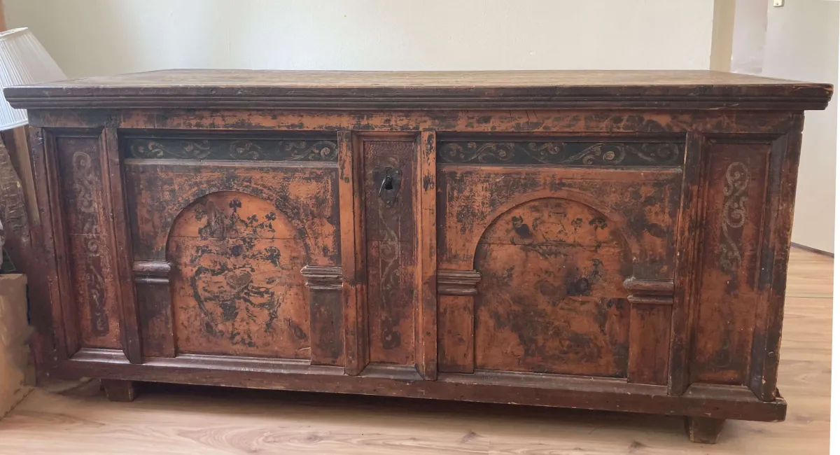 Originale Antike Truhe