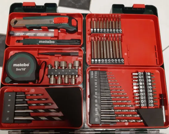 Akku-Bohrmaschine Metabo BS 18 Set