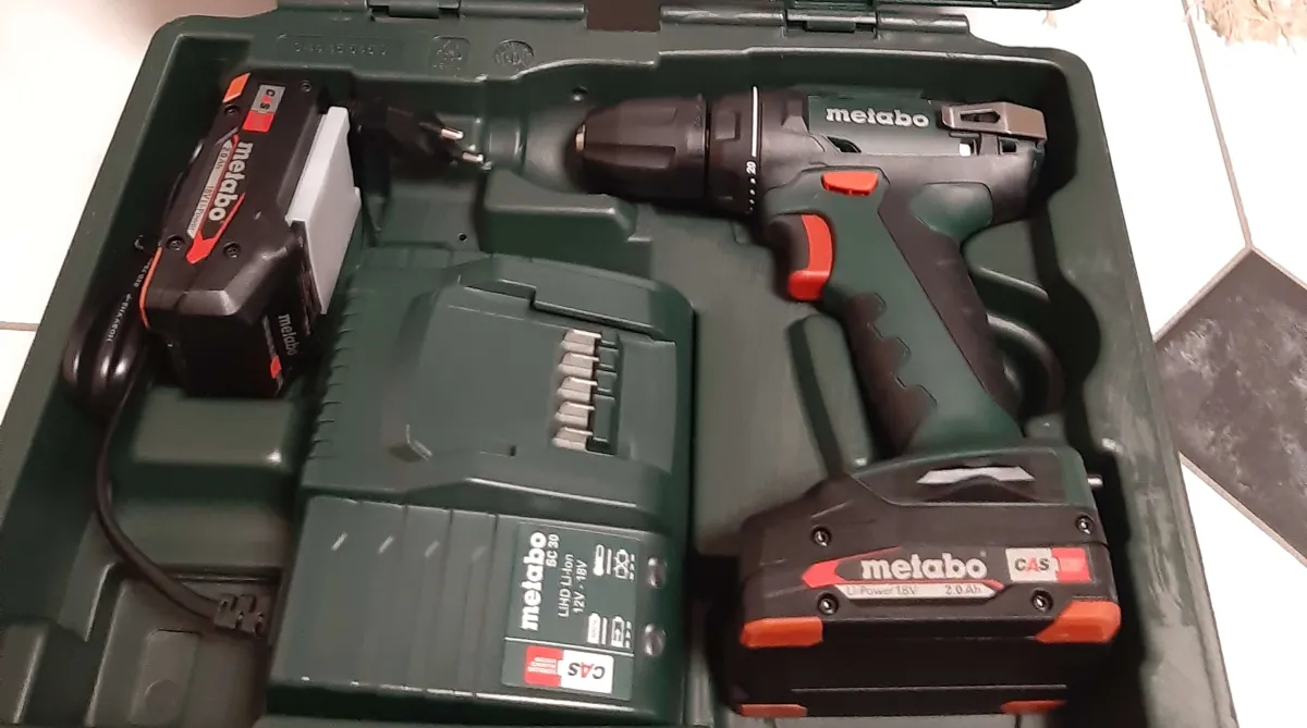 Akku-Bohrmaschine Metabo BS 18 Set