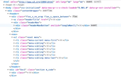 Homepage Programmierung und Design.
