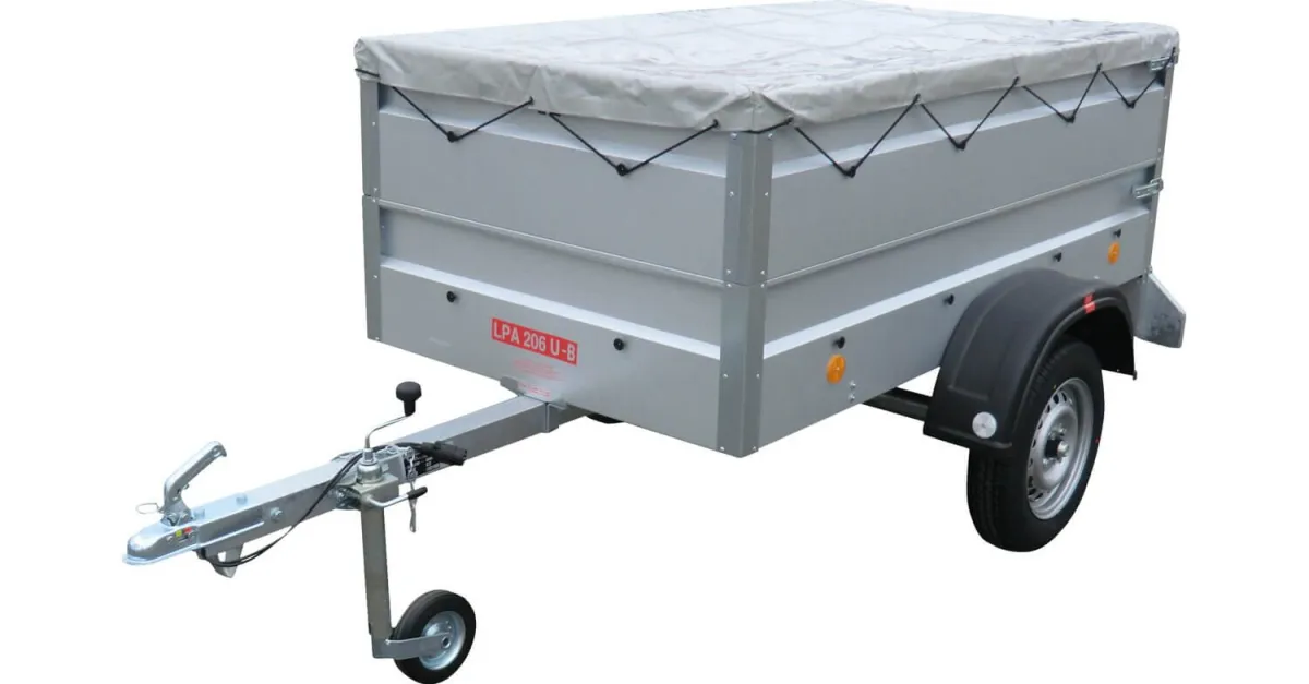 Anhänger Pongratz inkl. Aufsatzwände und Flachplane