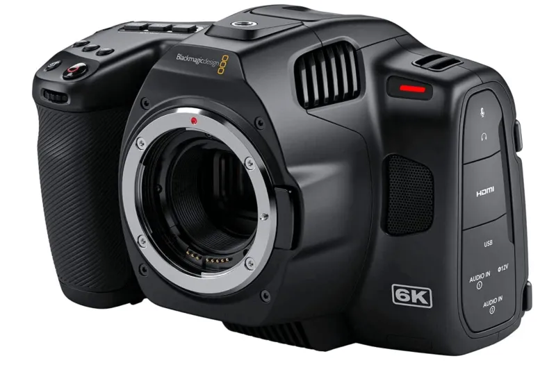 BlacBlackmagic Pocket Cinema Camera 6K