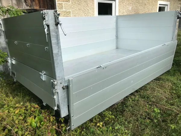 Anhänger 3-Seiten Kipper mit Laderampen (3,5t)