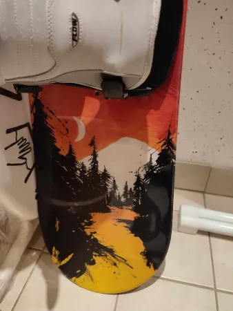 Snowboard 150 cm inkl. Bindung