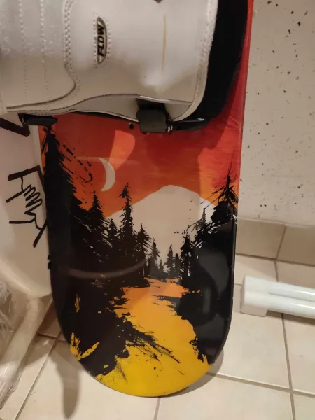 Snowboard 150 cm inkl. Bindung