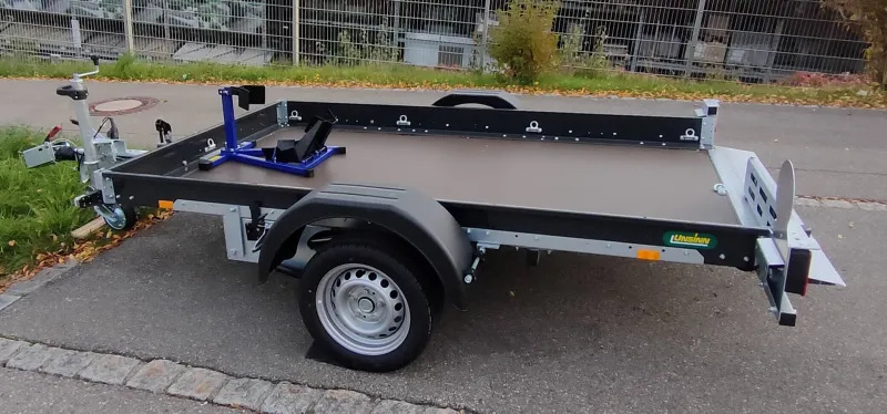 Anhänger / Absenkanhänger für Quad Motorrad Traktor Umzug usw.