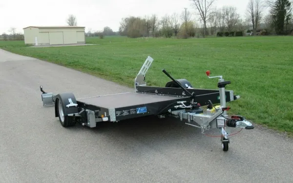 Anhänger / Absenkanhänger für Quad Motorrad Traktor Umzug usw.
