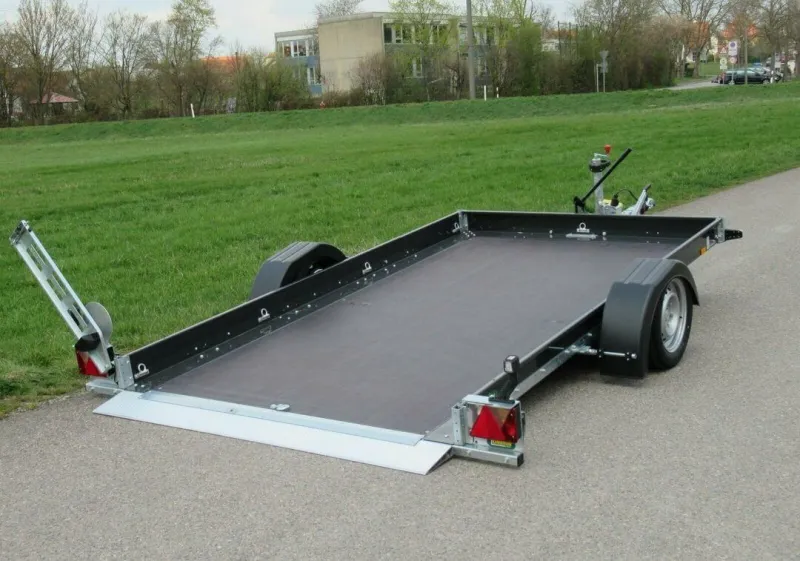 Anhänger / Absenkanhänger für Quad Motorrad Traktor Umzug usw.