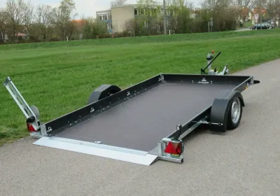 Anhänger / Absenkanhänger für Quad Motorrad Traktor Umzug usw.