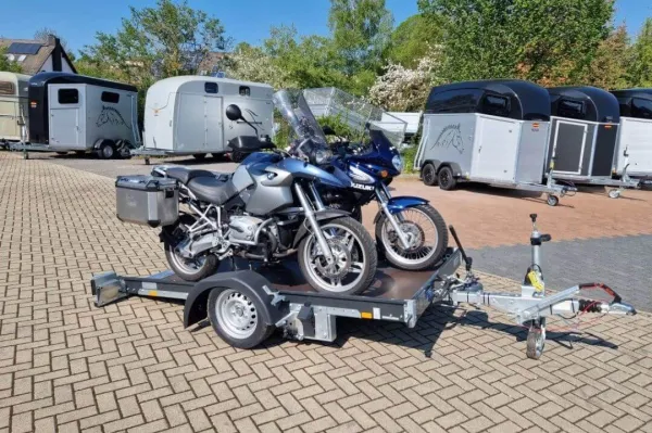 Anhänger / Absenkanhänger für Quad Motorrad Traktor Umzug usw.