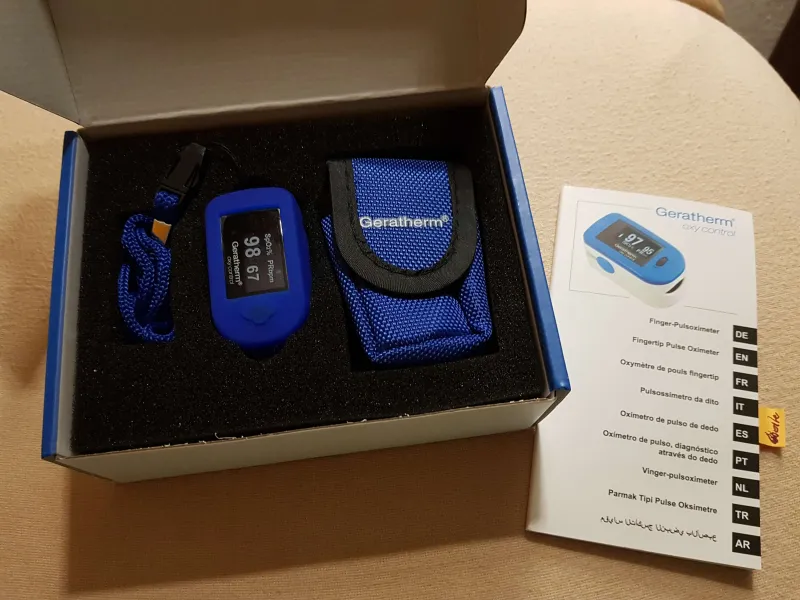 Finger Puls Oximeter Geratherm