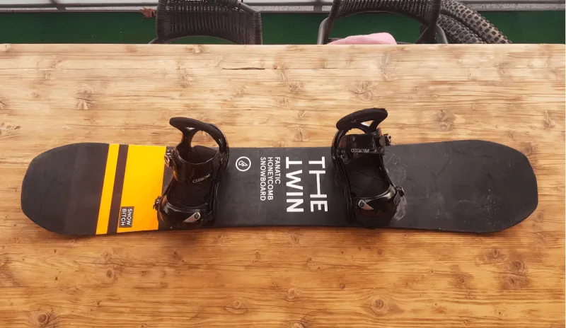 Fanatic The Twin Snowboard 154cm inkl. Bindung