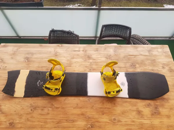 RIDE Mountainpig Snowboard 162 inkl. Bindung