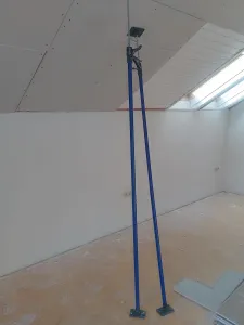 Stütze / Faulenzer für Gipskartonplatten Montage