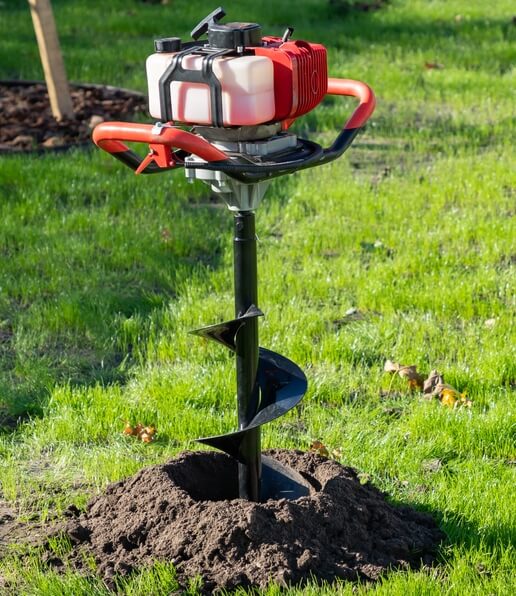 Benzin Erdbohrer 5,2 PS