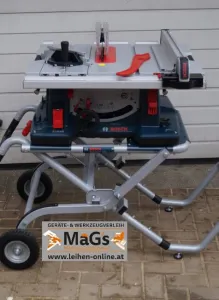 Tischkreissäge Bosch inkl. Transportgestell