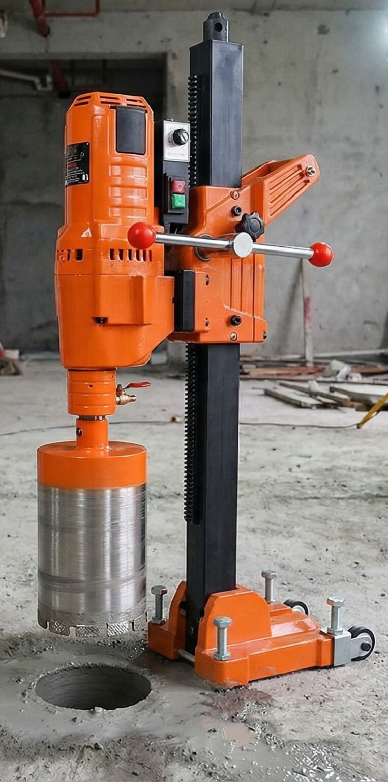 Kernbohrgerät für Beton, Stein und mehr