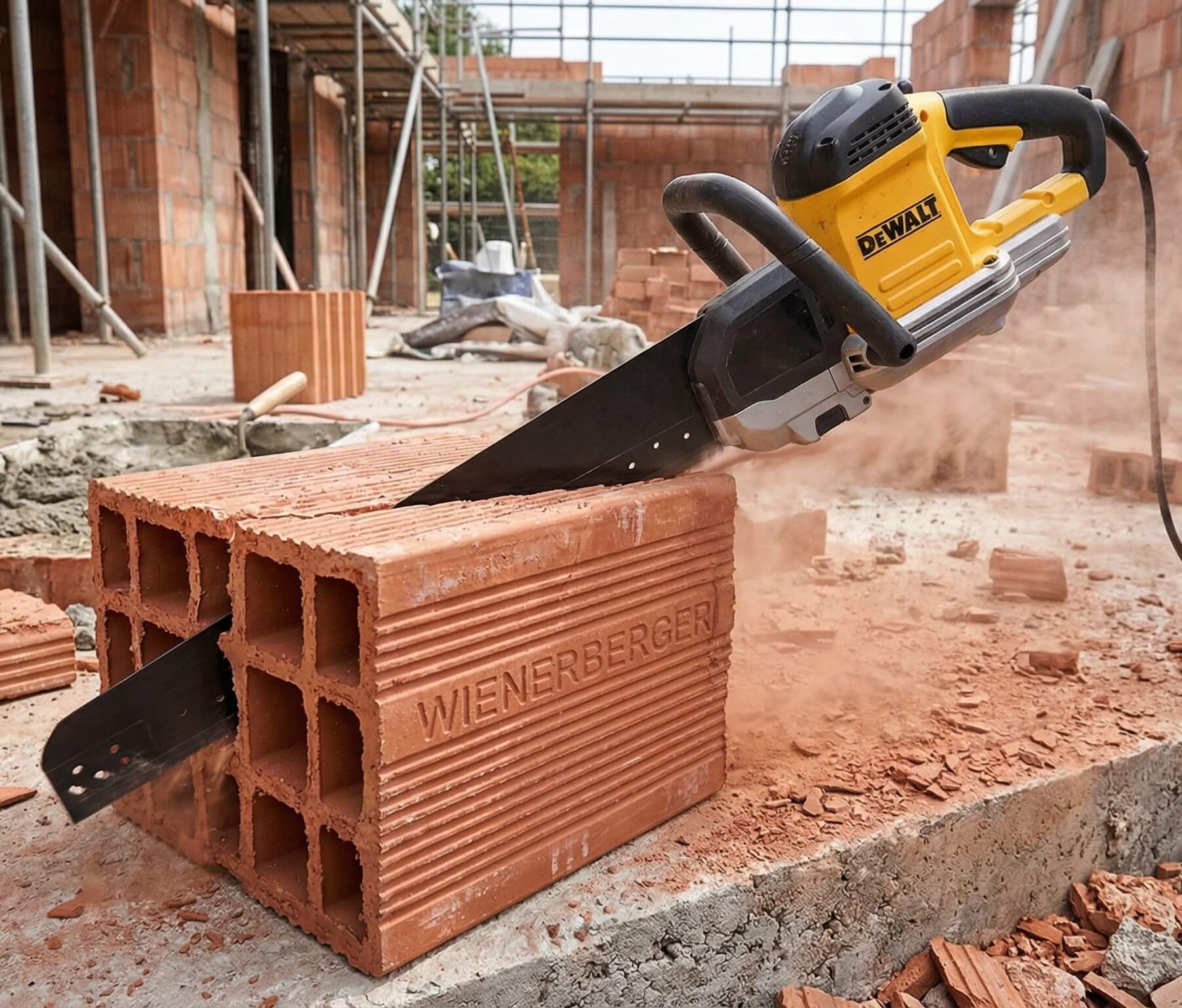 Aligator - Ziegelsäge