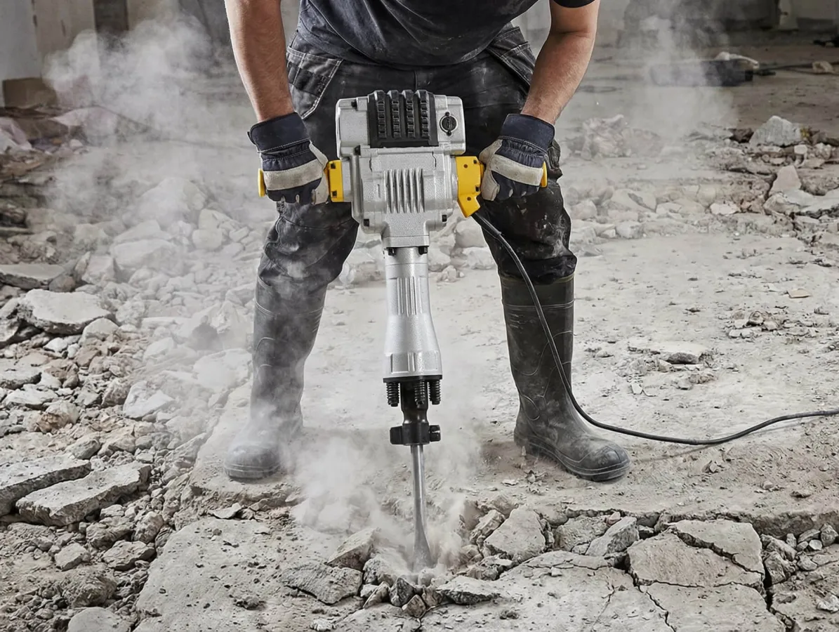 Schwerer Abbruchhammer 85 Joule - der kraftvolle Begleiter auf der Baustelle