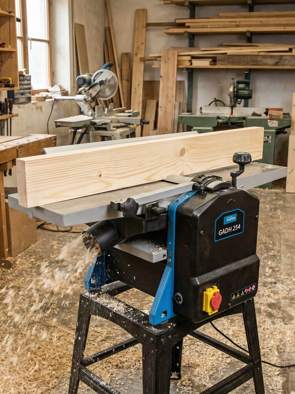 Dickenhobelmaschine - Abricht