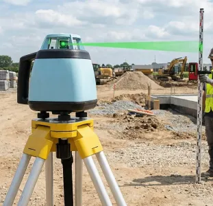 Rotationlaser, Baulaser