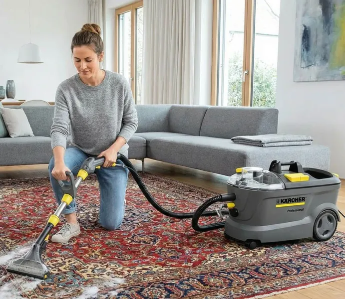 Profi - Polster - und Teppich - Reinigungsmaschine - Waschsauger