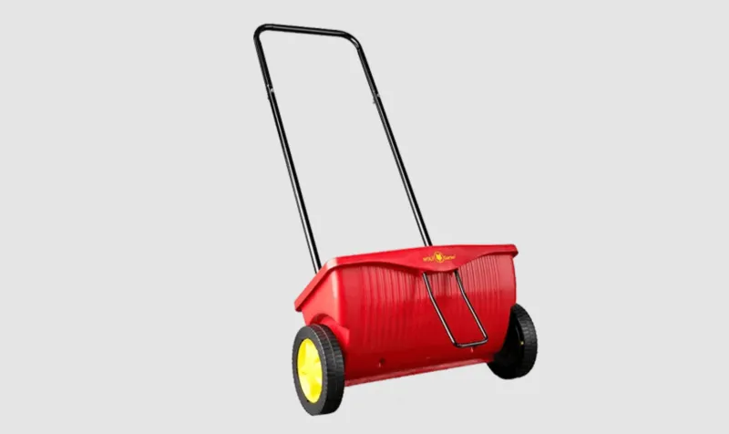 Leichtgewichtiger Streuwagen / Sähwagen