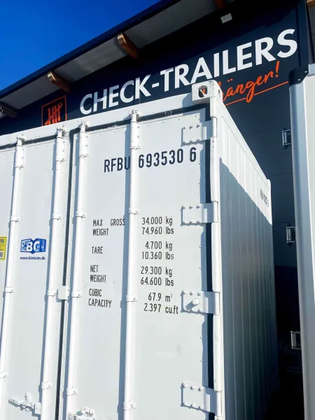 Wärmecontainer bis +30 Grad mit/oder ohne Anhänger Thermo King Wandstärke 10-12 cm