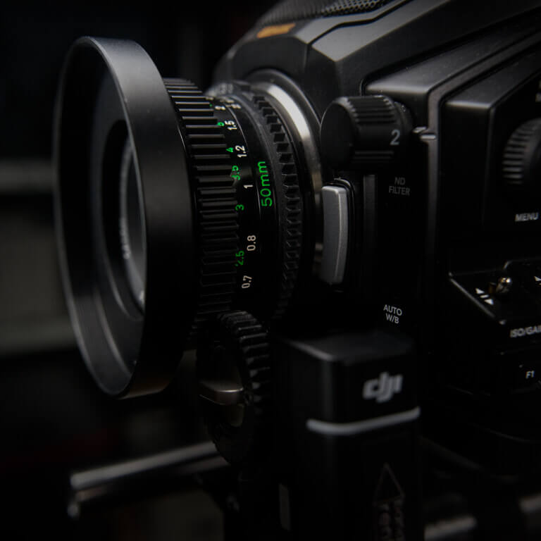 Canon FD 50mm f1.8 Cine Objektiv