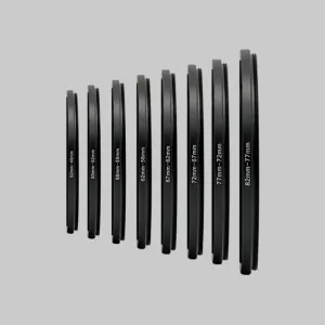 Filter Step Up Ring Set 49mm → 82mm
