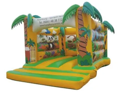 Hüpfburg Dschungel